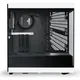 HYTE Y40 White ATX MidiTower Gaming Gehäuse weiß/schwarz, Seitenfenster