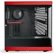 HYTE Y40 Red Black ATX Midi Tower Gaming Gehäuse rot/schwarz, Seitenfenster