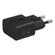 Samsung Schnellladegerät T2510 USB-C 25W mit Datenkabel, Schwarz