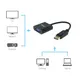 EQUIP 133435 DisplayPort auf HD15 VGA Adapter