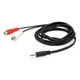 EQUIP 147093 3,5-mm-Stecker-auf-2-Cinch-Buchse-Stereo-Audiokabel, 2.5m