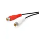 EQUIP 147093 3,5-mm-Stecker-auf-2-Cinch-Buchse-Stereo-Audiokabel, 2.5m