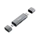 EQUIP 245460 Kartenleser mit USB 3.0-Hub, OTG