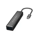 Conceptronic DONN08B 3-Port-USB-Hub mit Kartenleser