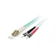 EQUIP 255212 LC/ST-LWL-Patchkabel, OM3, 2.0m