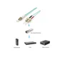 EQUIP 255317 LC/SC-LWL-Patchkabel, OM3, 15m