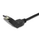 EQUIP 119363 HDMI 2.0 Kabel mit schwenkbaren Stecker, 3.0m, Swivel plug