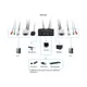LEVELONE 2-Port-USB-VGA-Kabel-KVM-Switch, audio support