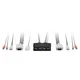 LEVELONE 2-Port-USB-VGA-Kabel-KVM-Switch, audio support