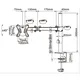 EQUIP 650151 13"-32" Bewegliche Monitor/LCD-Tischhalterung