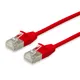 EQUIP 606142 Cat.6A F/FTP Slim-Patchkabel, 0.25m, Rot