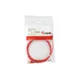 EQUIP 606142 Cat.6A F/FTP Slim-Patchkabel, 0.25m, Rot