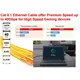EQUIP 608037 Cat 8.1 S/FTP Patchkabel, 0.5m, Blau