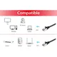 EQUIP 606103 Cat.6A S/FTP Patchkabel, 1.0m, Schwarz