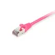 EQUIP 605583 Cat.6 S/FTP Patchkabel, 0.25m , Pink