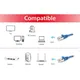 EQUIP 705432 Cat.5e SF/UTP Patchkabel, 3.0m , Blau
