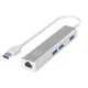 LEVELONE USB-0503 Gigabit USB Network Adapter, USB Hub