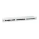 EQUIP 326325 24-Ports Cat.6 Geschirmtes Patch Panel, Hellgrau