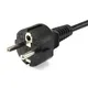 EQUIP 112150 Hochwertiges Netzkabel, C5 auf Schuko, 1.8m