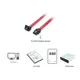 EQUIP 111902 SATA III Kabel, Abgewinkelt, 0.5m