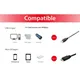 EQUIP 128594 USB 2.0 A auf Micro-B Kabel, 1.0m , M/M, Schwarz