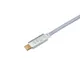 EQUIP 128358 USB 3.2 Gen 2 C-auf-C-Kabel 2,0m PD100W 4K/60Hz 10Gbps, Weiß