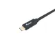 EQUIP 128347 USB 3.2 Gen 1 C auf C Kabel, M/M,  2.0m, PD 60W,  5Gbps, Schwarz