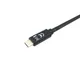 EQUIP 128347 USB 3.2 Gen 1 C auf C Kabel, M/M,  2.0m, PD 60W,  5Gbps, Schwarz