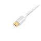 EQUIP 128355 USB 3.2 Gen 2 C auf C Kabel 0.5m PD100W 4K/60Hz 10Gbps Weiß