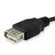 EQUIP 128852 USB 2.0 A auf A Verlängerungskabel 5.0m , Schwarz
