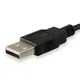 EQUIP 128852 USB 2.0 A auf A Verlängerungskabel 5.0m , Schwarz