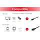 EQUIP 12888407 USB 2.0 Typ C auf Micro-B Kabel, 1.0m