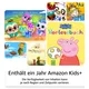 Amazon Fire 7 Kids Tablet (2022) WiFi 16 GB, mit violetter Hülle, ohne Werbung