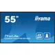 iiyama ProLite LH5575UHS-B1AG 138,8cm (55") 4K Digital Signage Monitor HDMI/DP