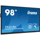 iiyama ProLite TE9812MIS-B3AG 247,7cm (98") 4K UHD Touch Monitor HDMI/VGA/USB-C