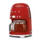 SMEG DCF02RDEU 50s Style Filterkaffeemaschine Rot