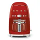 SMEG DCF02RDEU 50s Style Filterkaffeemaschine Rot