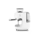 SMEG EGF03WHEU 50s Style Siebträgermaschine mit Kaffeemühle Weiß