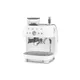 SMEG EGF03WHEU 50s Style Siebträgermaschine mit Kaffeemühle Weiß