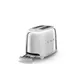 Smeg TSF01SSEU 50's Style Toaster, chrom