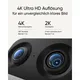 eufy S350 Überwachungskamera 4K 360 Grad Dual-Cam Indoor Nachtsicht • 2er Pack