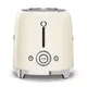 SMEG TSF02CREU 50s Style 4 Scheiben Langschlitz Toaster Creme