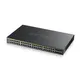 ZyXEL GS2220-50HP 44-Port + 4x SFP/Rj45 +2x SFP GbE L2 managed PoE+ Switch 375W