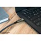 Good Connections Adapter USB 2.0 Stecker A an USB-C Buchse, Aluminium grau