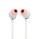JBL Tune 310C,  In-Ear Wired USB-C Headphone with High Resolution, White