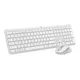Logitech MK950 Signature Slim Combo Pale Grey - US - Tastaturkombination