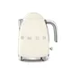 SMEG KLF03CREU 50s Style Wasserkocher Creme