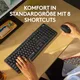 Logitech MK295 Silent Wireless + Maus