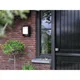Philips Outdoor Ultra-Efficient Arbour Wandleuchte 3.8W, Bewegungssensor anthraz