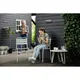 Philips Outdoor Ultra-Efficient Bustan Wandleuchte 3.8W, 2700 Kelvin, anthrazit